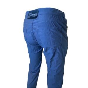 Gucci Blue Cargo Pants with Elastic Waistband